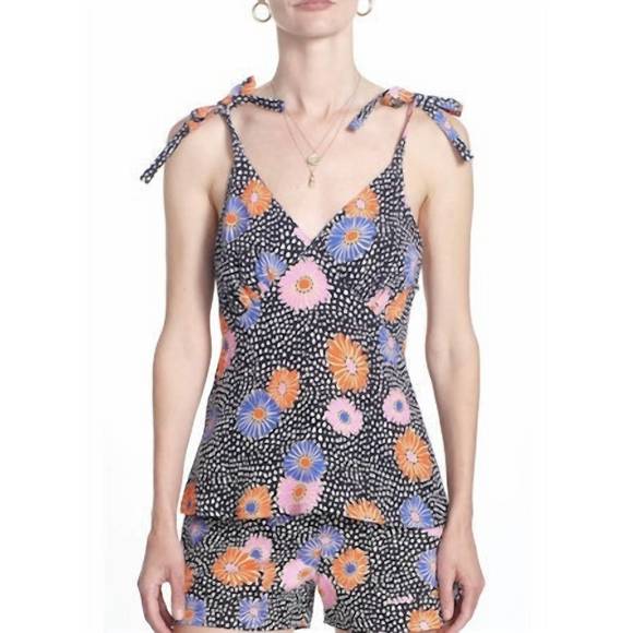 NEW COREY LYNN CALTER briar top in black - Picture 1 of 3